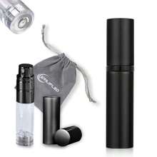 Refillable Perfume Bottle Atomizer For Travel Portable Easy Refillable Perfume Spray Pump Bottle For Men And Women With 5ml Pocket Size Perfume Container - màu đen - Xem 1