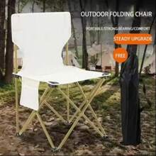 Lafuma Mobilier Compact Folding Chair Portable Folding Camping Chair With Side Pocket Outdoor Oxford Cloth Chairs Beach Fishing Chair Travel Hiking Picnic Seat Tools Outdoor Foldable Chair Portable Fishing Chair Art Student Backrest Adult