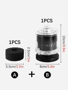 1pc 3-In-1 Aqua Fairy Filter, Small Fish Tank Aerator, Quiet Mini Gravel Cleaner With Bacteria Cultivation, Suitable For Various Fish Tanks And Aquariums - Multicolor - View 11