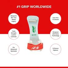Protectores de alto rendimiento triple resistencia para barras de gimnasia, accesorios de equipamiento de gimnasia para gimnastas avanzados - Natural - Ver 5