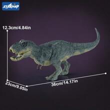 Juego de juguetes de dinosaurios gigantes, grandes juguetes de dinosaurios realistas para niños de 3 a 5 años - Regalos perfectos de dinosaurios para niños en cumpleaños - Figuras de juguete de dinosaurios con detalles pintados a mano - Figuras de dinosaurio gigantes