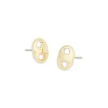 Tory Burch Gemini Link Stud Earrings |  | Women Stud Earrings - Gold - View 2