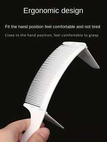 4 pezzi/set Pettine professionale per taglio capelli con design a S regolabile per posizionare i rasoi per capelli, strumento per parrucchieri, elementi essenziali da viaggio, acconciatura, parrucchiere, capelli, viaggio, prodotti per capelli, strumenti per capelli, accessori per capelli, barbiere, accessori da barbiere, barberia, attrezzatura per parrucchieri