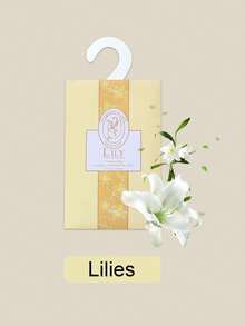 20 件悬挂式香囊，玫瑰、茉莉、薰衣草、百合等香味，适用于抽屉、壁橱、衣柜、浴室、汽车、情人节、拉玛装饰等节日