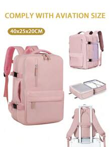 Ryanair Reiserucksack, Handgepäck 40x20x25, Untersitz-Handgepäcktasche, Luftfahrttasche, Damen-Reiserucksack, Luftfahrt-zertifizierter Freizeitrucksack, Outdoor-Gepäckrucksack, Business-Wochenendtasche mit Erweiterung, mit USB-Ausgang, wasserdichter Reiserucksack für Herren
