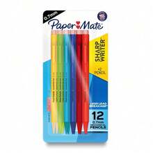 Paper Mate SharpWriter Mechanical Pencils, 0.7 Mm HB #2 Lead, Fun Assorted Color Barrels, 12 Count - 預設 - 查看 1