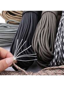 10/50/100m Multi-Color 6mm Thick Macrame Rope, Handmade DIY Bracelet Jewelry Making Beading Cord