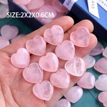 Natural Agate Geode Crystal Heart-Shaped Home Decor, Crystal Wedding Decoration, Christmas Holiday Decor, Crafts