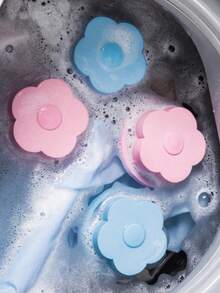 Quitapelos de mascota aleatorio, apto para lavadora, bolas de secadora reutilizables, reduce las arrugas de la ropa y ahorra tiempo de secado - Multicolor - Ver 7