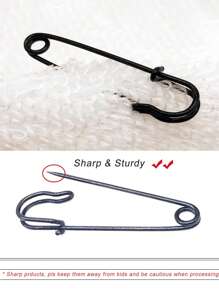 4/5/8/10/12/20Pcs7.5cm Large Pin For Clothes Leather Canvas Blankets Crafts Skirts Kilts