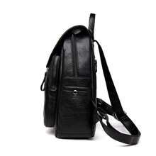 Women's Travel Backpack Large PU Leather Backpack Handbag School Bag For Girls Women Shoulder Bag Mochila