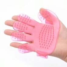 Brosse de bain pour animaux de compagnie, brosse en forme de main à cinq doigts, brosse de toilettage pour animaux de compagnie, fournitures de bain pour chats et chiens, brosse de massage pour le bain, brosse d'épilation