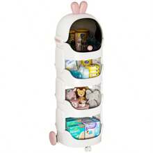 2025 New Design Cute And Big Room Storage Cabinet Bathroom Living Room Home Organizer Rack Toy Storage Rack