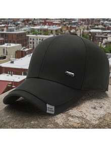 日常必备，高端男士棒球帽-四季防晒保暖，时尚纯色户外运动帽，送给爸爸的完美礼物 - 彩色 - 查看 7