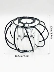 1pc Luxury Lamp Shade, Compatible With E27/E14 Bulb Base, Suitable For Living Room, Bedroom, Dining Room, Home Decoration, Hotel, Table Lamp Shade, Wall Lamp Shade, Pendant Light Shade, Rust-Resistant , Home Decor Light Accessories (1pc E27 To E14 Adaptor Included)