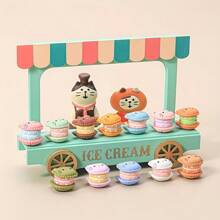 Sanrio Estuche sorpresa Sanrio - Colección de mini macarons de Hello Kitty, juguetes coleccionables adorables con accesorios DIY, apropiado para decorar estuches de teléfono, refrigeradores y habitaciones, agregando un toque encantador y lindo a tu hogar