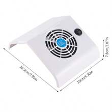 USB Powered Nail Dust Collector With Strong Suction, Nail Care Debris Vacuum Cleaner Suitable For Nail Salons And Home Use
