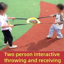 1pc Outdoor Interactive Toss Game Set - Stretchy Ring Toss For Team Cooperation, Sensory Training - Multicolor - View 5
