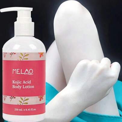 MELAO Kojic Acid Skin Brightening Body Lotion For Extremely Dry Skin For Face, Body, Hands, Private Parts. Instant Hydration For Skin Whitening Even Skin Tone
