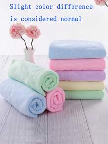 Set de 5 toallas de microfibra ultrafinas, portátiles y muy absorbentes con estampado de osos, de colores vivos, suaves y de secado rápido