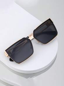 Neue Oversized quadratische Retro-Metallmodebrillen, vielseitig einsetzbar für Outdoor, Street-Style, Urlaub, Strand, Party, Lässig, Business, täglich, Festival, Party, minimalistisch, personalisiert, Brillen