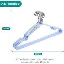 Hangers & Racks - أزرق - مشاهدة 3