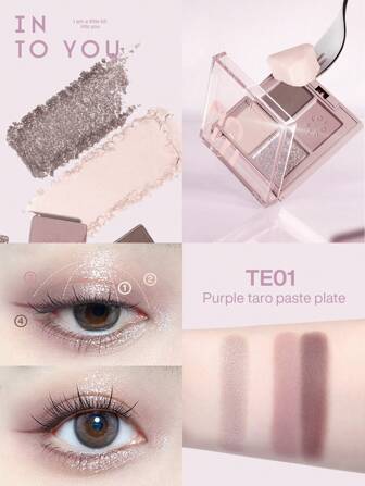 INTO YOU DAILY LIFE 眼影盘 TE01，适合日常使用