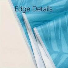 Asciugamano rettangolare stampato con il logo del Marsiglia Calcio, ad asciugatura rapida, super assorbente, anti-sabbia, morbido e spesso, con motivo moderno. Adatto per nuoto, bagno, viaggio, picnic, campeggio, lavabile in lavatrice. Accessorio essenziale per la spiaggia.