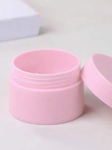 2Pcs/Set 15-50g Make Up Jar Cosmetic Empty Container Small Refillable Bottles Plastic Round Lid Cream Travel Pot