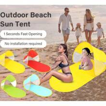 Beach Slippers Tent Outdoor Sun Protection Camping Beach Tent No Need To Set Up Quick Opening Tent Simple Camping Slippers Tent
