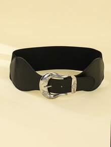 1 件女士弹性腰带装饰腰带，适用于外套和羽绒服的束腰带 - 女腰封 - 查看 7