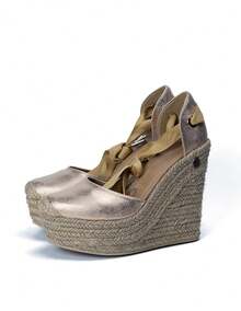 Women Platforms & Wedge Sandals - Rose Gold - View 3