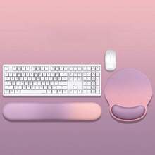 1 Set Hand Wrist Rest Pad & Mouse Pad, 3D Design, Memory Foam, Anti-Slip, For Women And Men - Multicolor - View 8