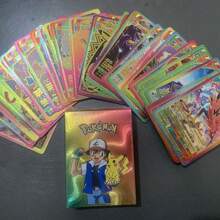 pokemon The Outer Packaging Is Randomly Sent With English Cute Gold Foil Cards Vmax Pokémon Pocket Monster Cards Entertainment Card Collection Battle Card Ornaments Creative Gifts Anime Characters Kawaii Birthday Gifts Christmas Halloween