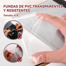 Álbum Autoadhesivo, 40 Páginas en Blanco Magnético Álbum de Recortes, 11x10.6 pulgadas Cubierta de Lino con Bolígrafo de Metal, Gran Regalo para Bodas, Cumpleaños (Negro 27x28cm) - Azul 16.5x13cm - Ver 12