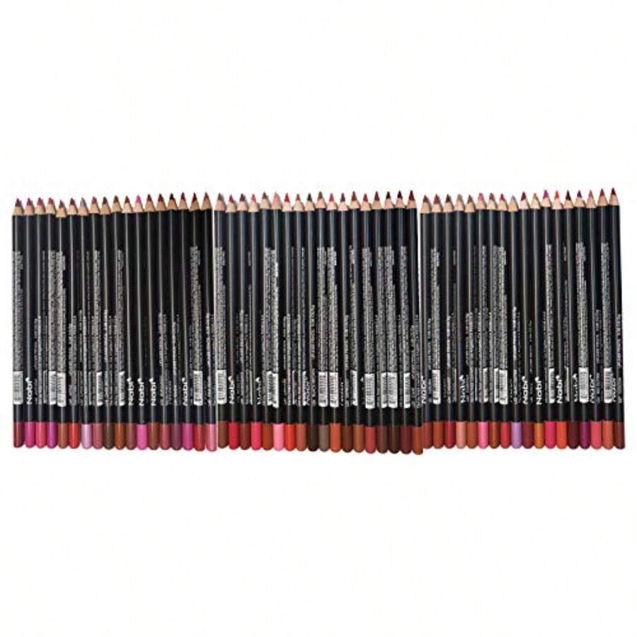 54 Pcs NABI Lip Liner Pencils - Red,Brown,Orange - View 1