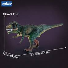 Juego de juguetes de dinosaurios gigantes, grandes juguetes de dinosaurios realistas para niños de 3 a 5 años - Regalos perfectos de dinosaurios para niños en cumpleaños - Figuras de juguete de dinosaurios con detalles pintados a mano - Figuras de dinosaurio gigantes
