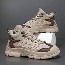 Men Casual Athletic Shoes - Grey - View 6