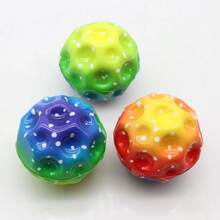 Colorful Gradient High Elastic PU Bouncy Ball, Outdoor Exercise Interactive Game Toy, Cheap Small Toy, Fitness Hand Toss Ball, Solid Color Small Bouncy Ball, Birthday Gift, Holiday Gift, Classic Bestseller - Multicolor - View 6