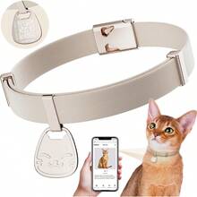 Separate Cat Collars With Name Tags: Suitable For Both Male And Female Cats, Super Soft And Adjustable Elasticity (6 "-12") Cat Collars With Separate Safety Buckles, Kitten Collars With QR Code ID Tags - Mint Green - View 8