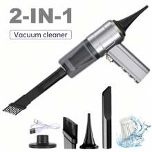 Handheld Vacuum Cleaner - Cordless, Rechargeable Li-Ion Battery, Lightweight And Portable With Crevice Tool, Can Be Used In 5 Places, For Home, Car, Pet Hair, Dust, Car Vacuums