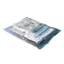 3pcs Thick Vacuum Compression Bag Set, Transparent Quilt Vacuum Bags, Storage Bags, Household Clothes Storage And Organization Bags - Vacuum Compression Bags, Vacuum Storage Bags, Vacuum Suction Bags, Vacuum Storage Bags - Moisture-Proof, Mildew-Proof, Dust-Proof Compression Bags, Space-Saving Storage Bags - Thick Vacuum Compression Bags, PE+PA Composite Compression Bags, Transparent Visible Compression Bags - Rental Storage Essential, Seasonal Clothing Storage Bags - Multicolor - View 9