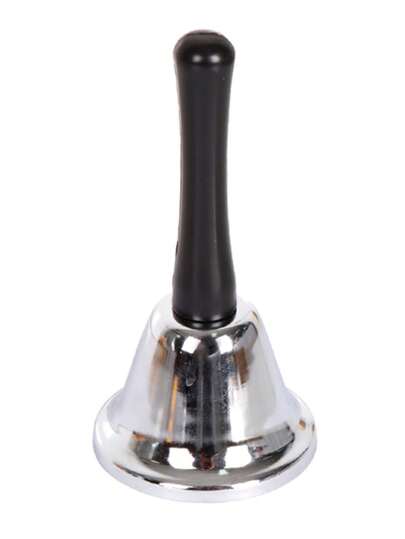 1 Stück Metallhandglocke, Schulglocke, Rufglocke, Bestellglocke, Frühpädagogische Kupferglocke, Restaurant-Schüttelglocke, Rufglocke, Theken-Restaurant-Hotel-Empfangsglocke