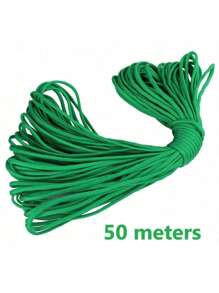 10/50/100m Multi-Color 6mm Thick Macrame Rope, Handmade DIY Bracelet Jewelry Making Beading Cord