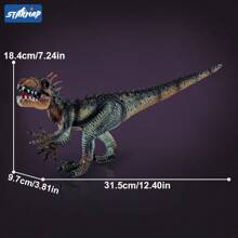 Juego de juguetes de dinosaurios gigantes, grandes juguetes de dinosaurios realistas para niños de 3 a 5 años - Regalos perfectos de dinosaurios para niños en cumpleaños - Figuras de juguete de dinosaurios con detalles pintados a mano - Figuras de dinosaurio gigantes