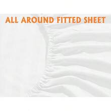 Elegant Comfort, Softest, Coziest 6-Piece Sheet Sets! 1500 Hotel Quality Luxurious Wrinkle Resistant Damask Stripe Bed Sheet Set, Black - Bedding 2025 - 白色 - 查看 5