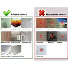 1 Roll/3 Rolls Heavy Duty Double-Sided Installation Tape, Reusable Seamless Nano Adhesive Strips, Multipurpose Removable And Washable Strong Tape, Suitable For Home Use