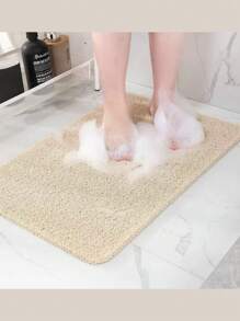 Alfombra de esponja suave de PVC, alfombra antideslizante para bañera, alfombra antideslizante para ducha, alfombra de bañera de PVC suave con agujero de drenaje, antideslizante y de secado rápido, adecuada para áreas húmedas, sin ventosas, apta para baños. Las alfombras de bañera y las alfombras antideslizantes se pueden usar juntas.