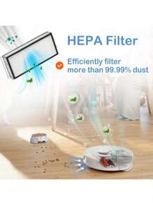 Accessories Kit For Roborock Q8 Max/ Q5 Pro/ Q8 Max +/Q5 Pro+ Vacuum Cleaner Replacement Parts Main Brush Wipes Mop HEPA Filters Side Brushes