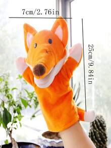 Este es un títere de mano familiar que se puede usar para jugar con amigos, utilizarlo en la escuela y realizar actuaciones en shows - Multicolor - Ver 19